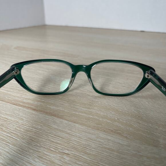 Ray-Ban RB5242 5162 Eyeglasses Green Crystal Cat Eye 53-18-140 Frames Only - Picture 5 of 8